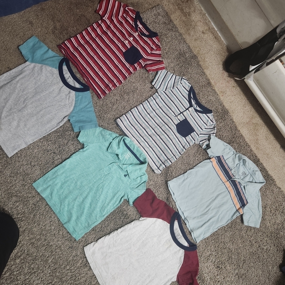 Carter's Assorted Striped and Solid Tees